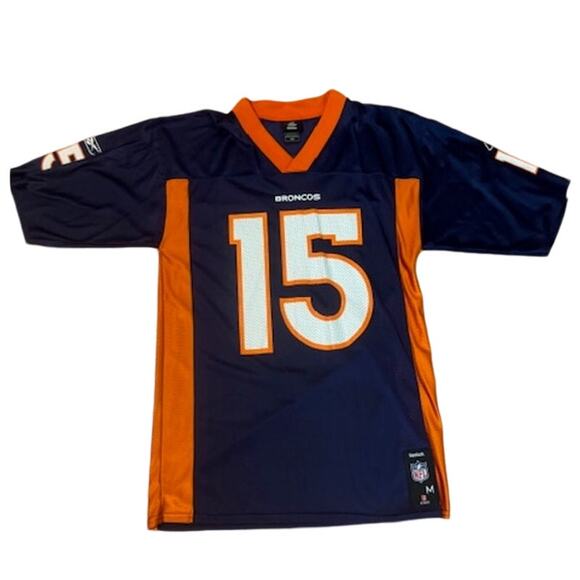 Reebok NFL Jersey Denver Broncos Tim Tebow #15 Size M - Picture 2 of 5